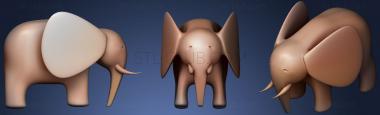 3D модель Слон (STL)